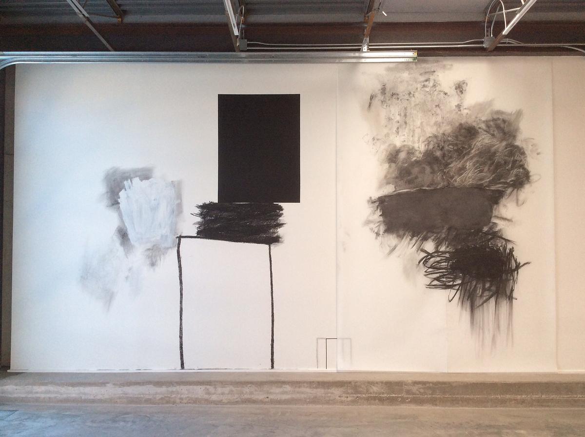 wall drawing, contemporary abstract wall drawing