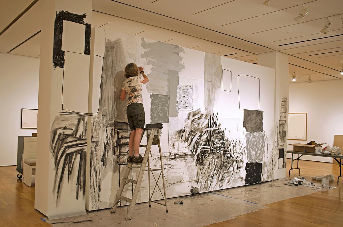 wall drawing, High Museum of Art, drawings