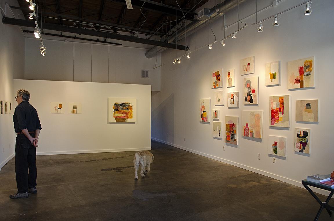 'Small Works', Solo Show, Drawings and Small canvases and wood panels.