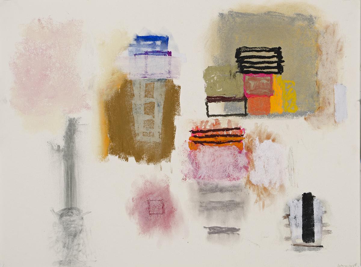 abstract drawing, contemporary abstract drawing, 