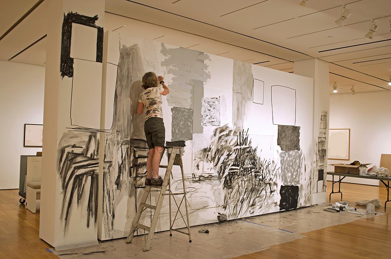 wall drawing, High Museum of Art, drawings