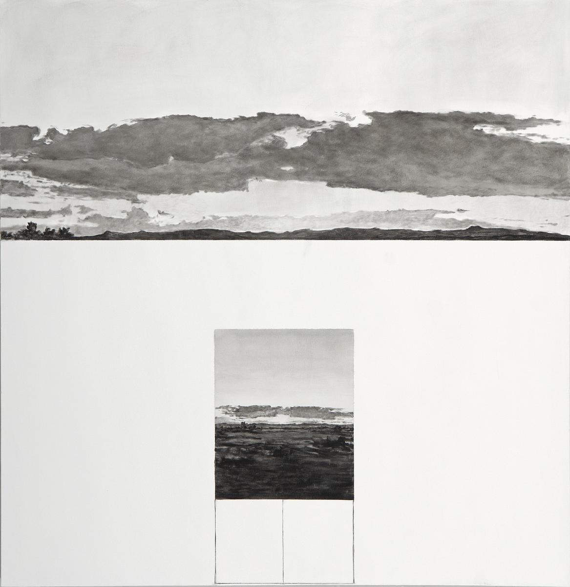 contemporary art, landscapes, skyscapes, contemporary painting, black and white paintings