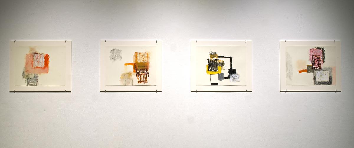 drawings, contemporary art, abstract drawings, MocaGA, 