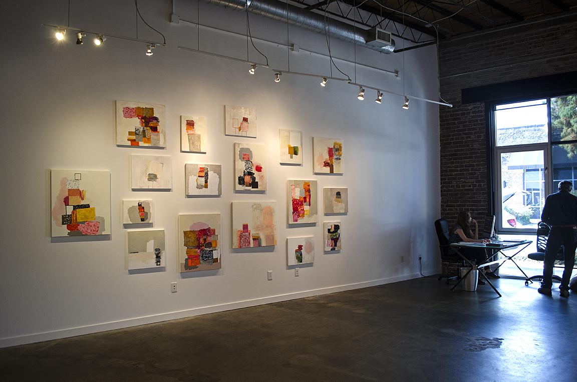 Drawings and Small Canvases and Wood panels