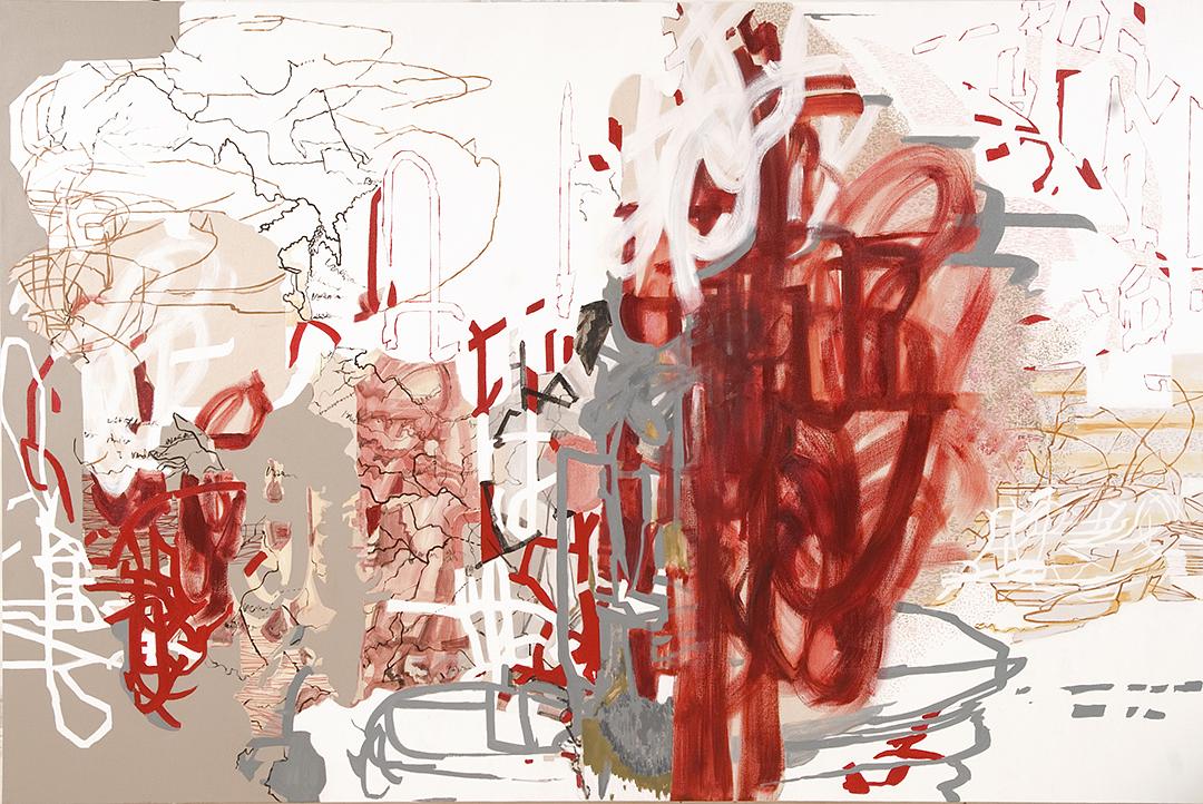 Rogue State oil painting, mocaga,