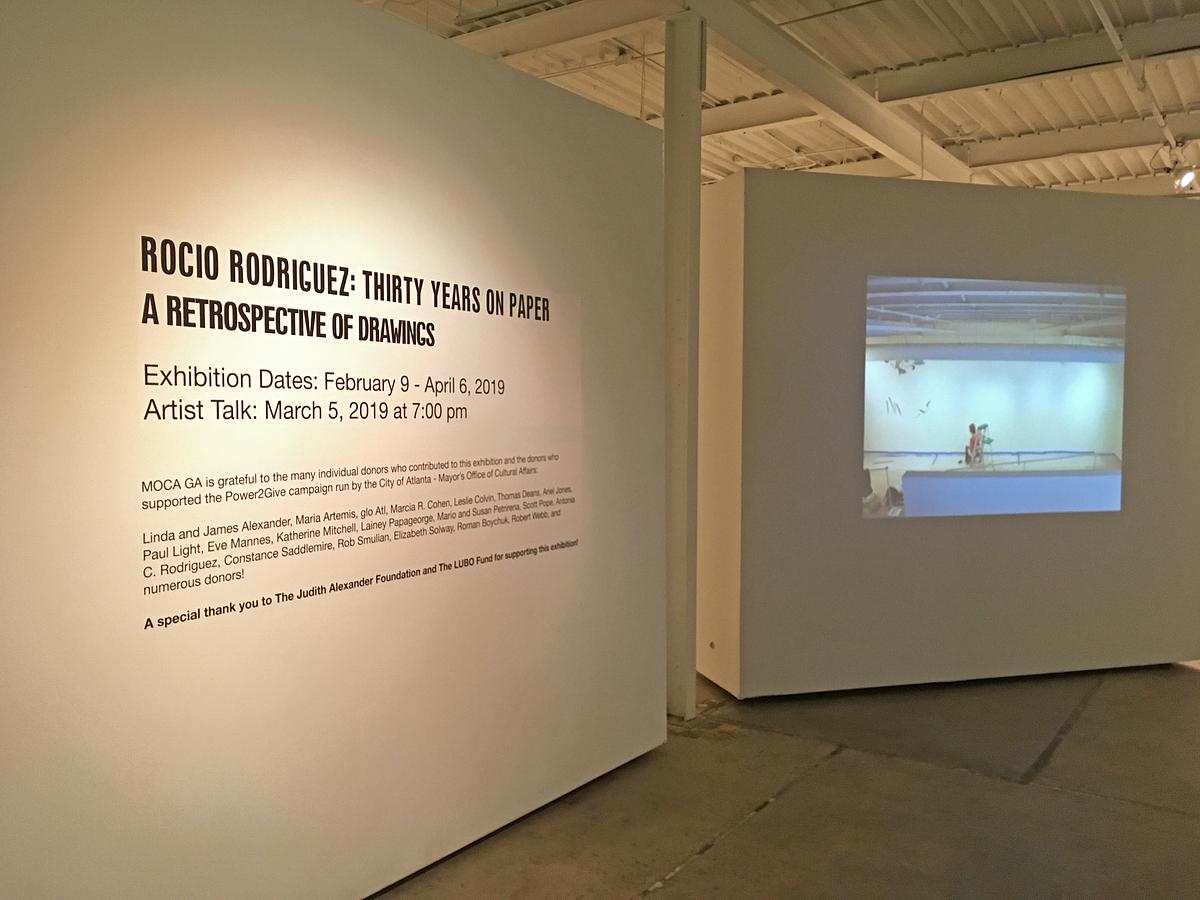 drawings, contemporary art, abstract drawings, MocaGA, 