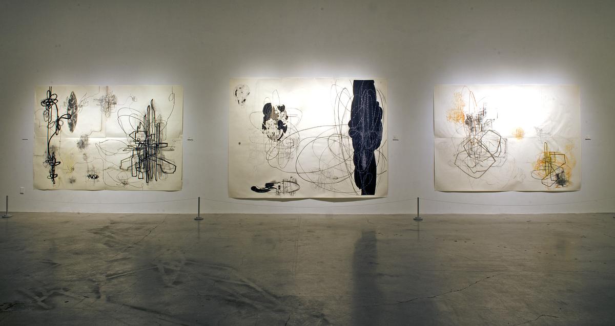 drawings, contemporary art, abstract drawings, MocaGA, 