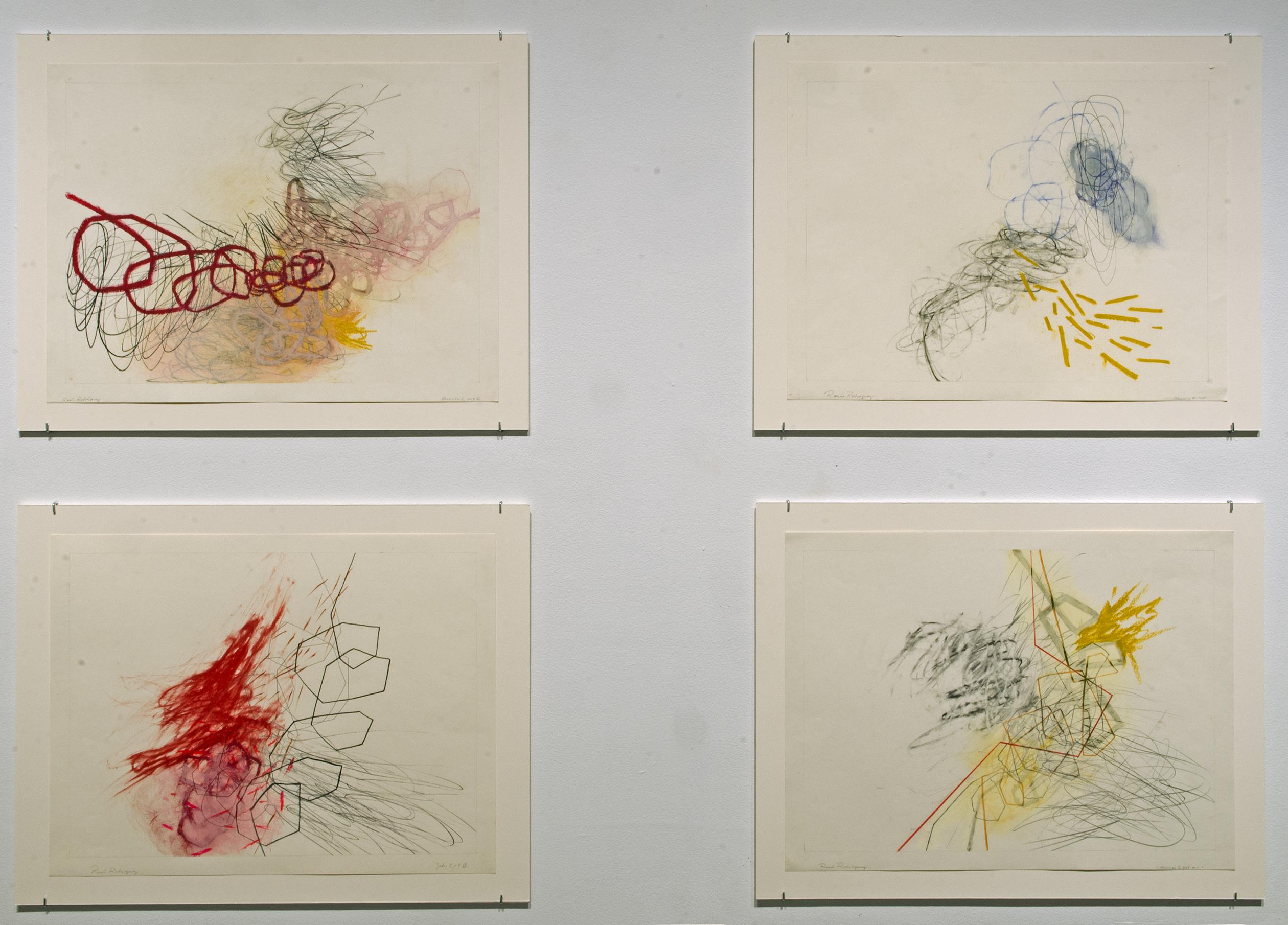 drawings, contemporary art, abstract drawings, MocaGA, 