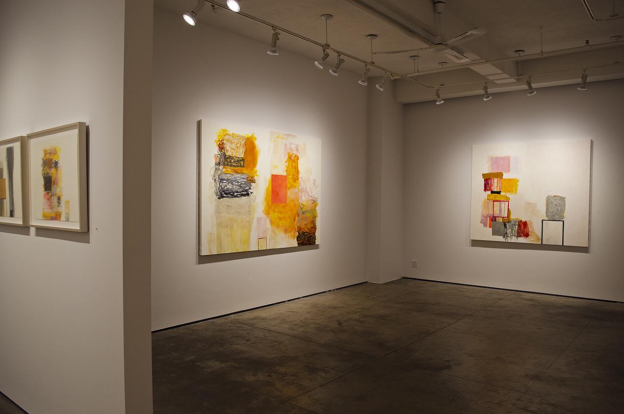 Two drawings, 'Day's Debris' and 'Bits and Pieces'