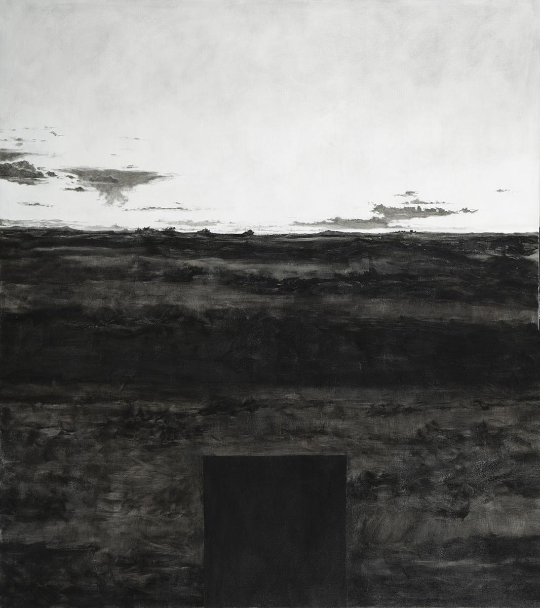 contemporary art, landscapes, skyscapes, contemporary painting, black and white paintings