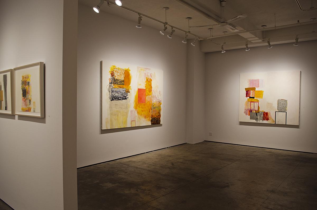 Two drawings, 'Day's Debris' and 'Bits and Pieces'