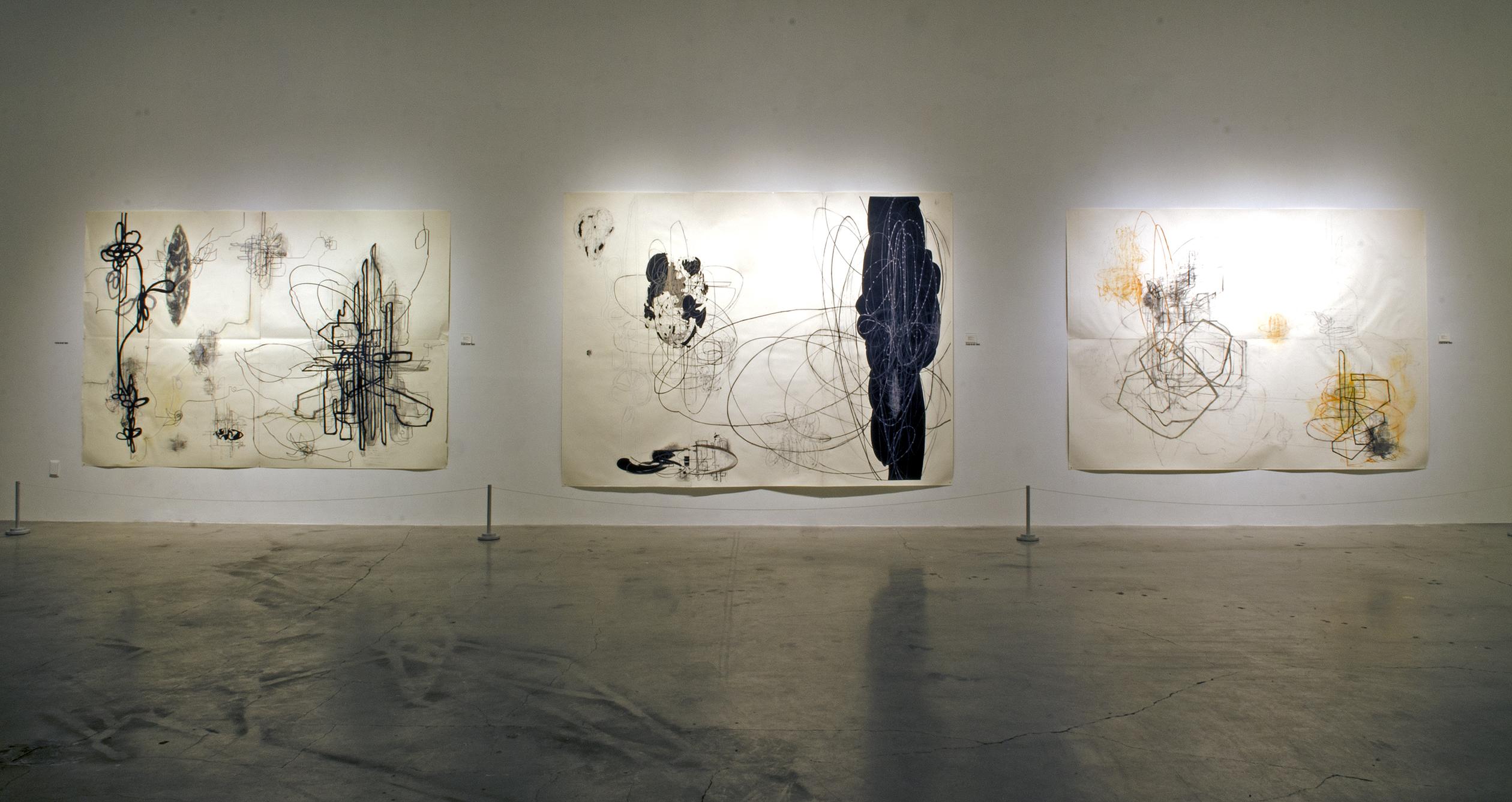 drawings, contemporary art, abstract drawings, MocaGA, 