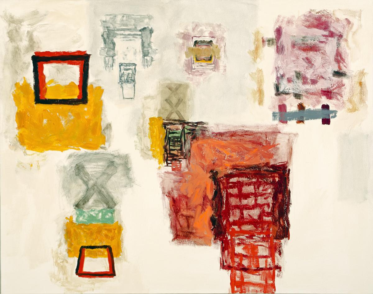 abstract painting, contemporary abstract painting