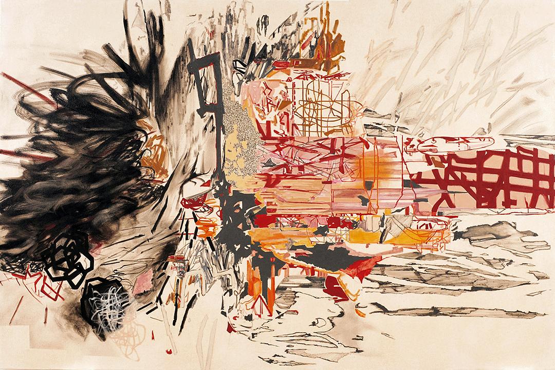 Crush painting